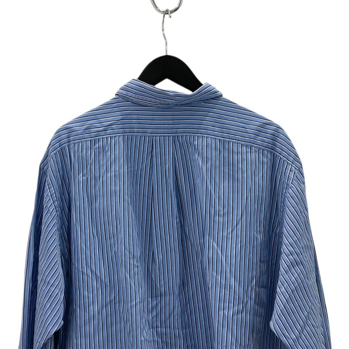 CLASSIC FIT ワンポイントストライプBDシャツ