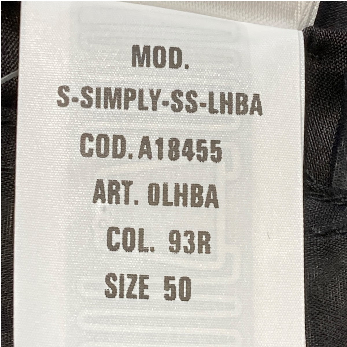 S-SIMPLY-SS-LHBA半袖シャツA18455