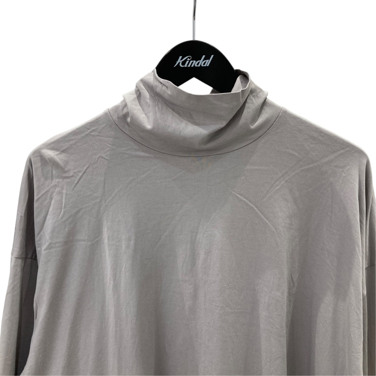 ORGANIC GIZA 80 2 KNIT COMFORT FIT TEE TURTLE NECKタートルネックカットソーA24C04CS02C