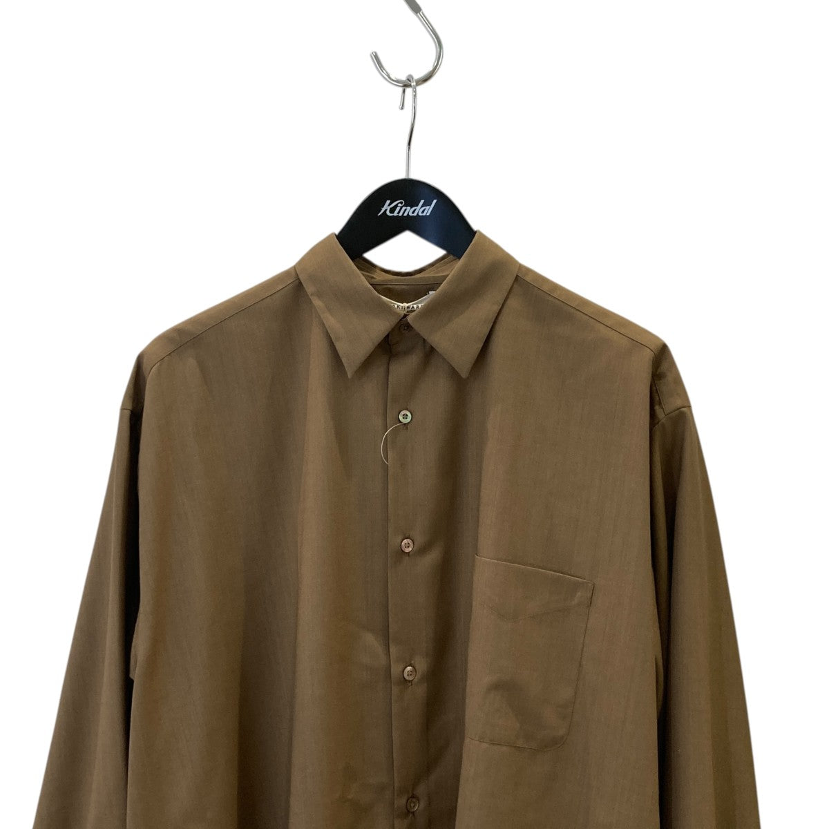 23SSCOMFORT FIT SHIRT SUPER120s WOOL TROPICAL長袖シャツA23A-13SH01C