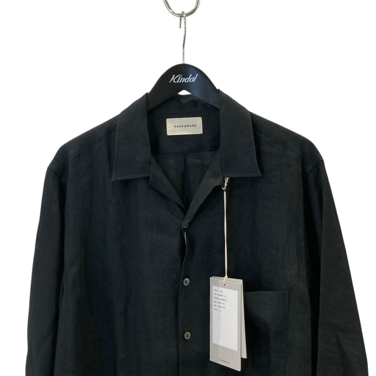 25SSHEMP SHIRTING COMFORT FIT OPEN COLLAR SHIRTオープンカラーシャツA25A16SH02C