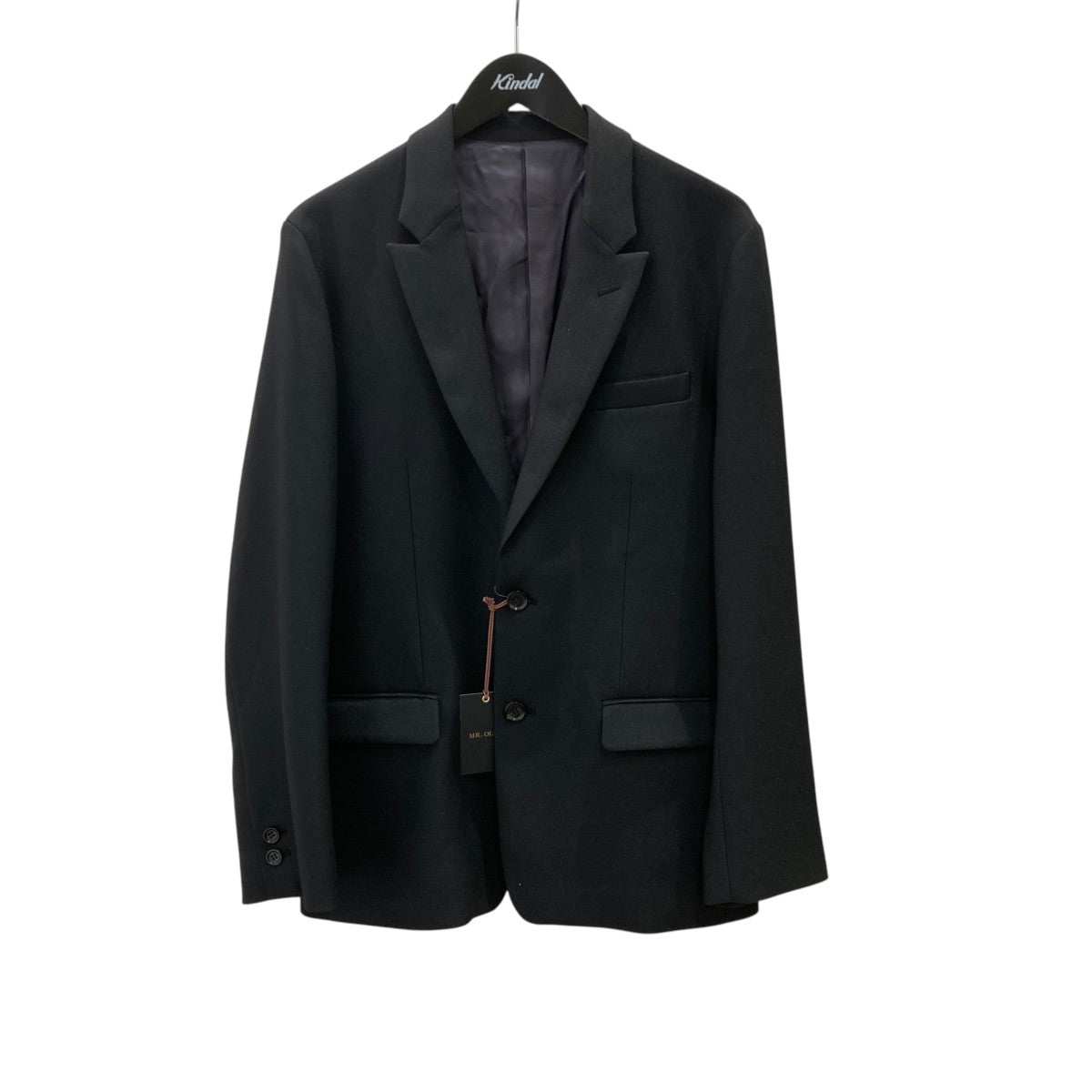 RETORO POLYESTER TWILL -2B SEMI PEAKED LAPEL JACKETテーラードジャケットM18101
