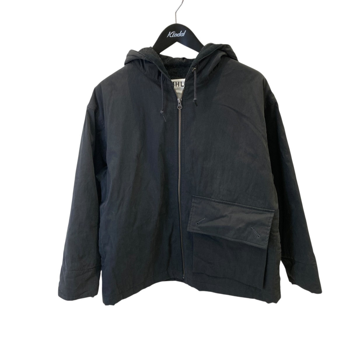 PADDED COTTON NYLONフーデッドジャケット595-2225503