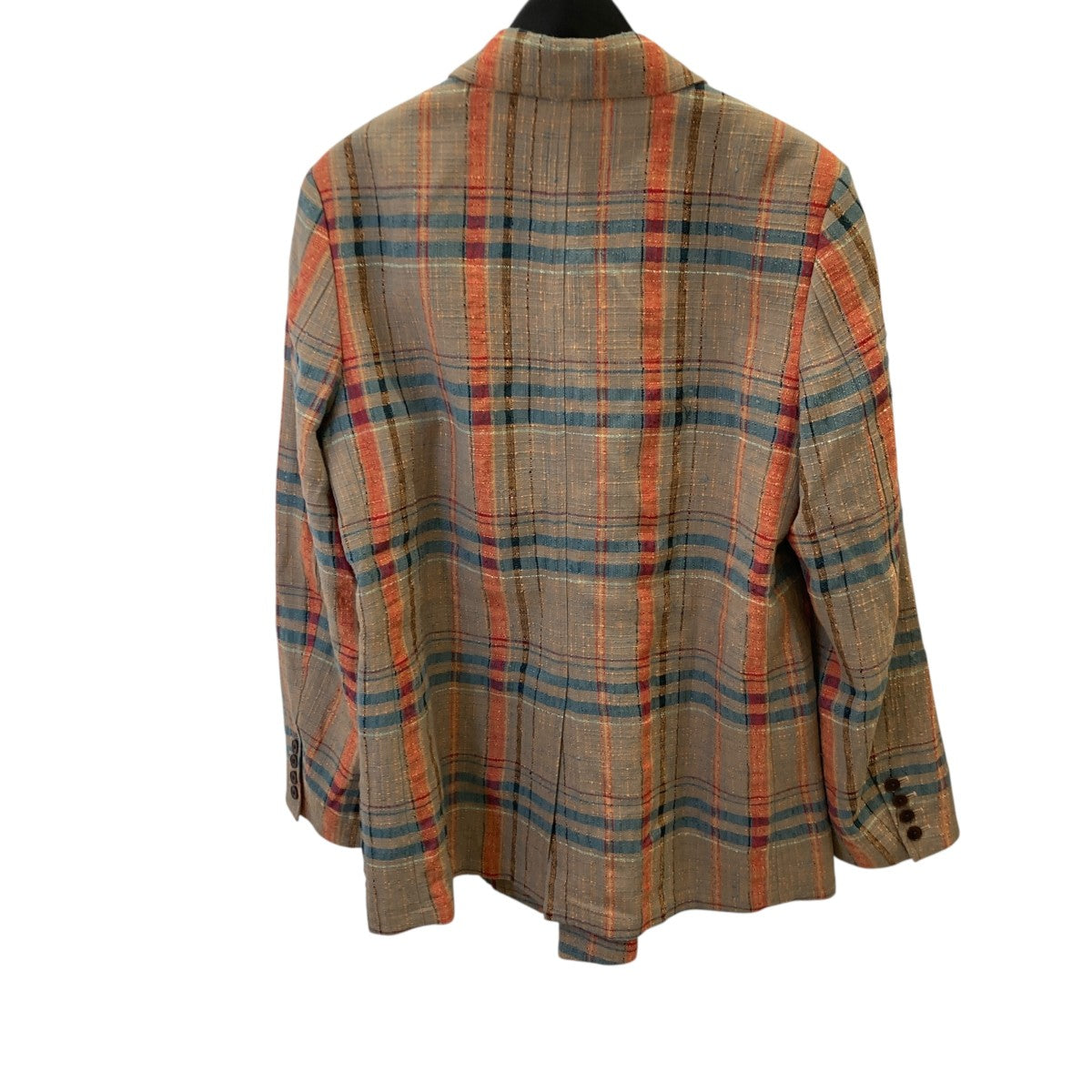 CHAMBRAY CHECK DOUBLE JACKETダブルジャケット679100