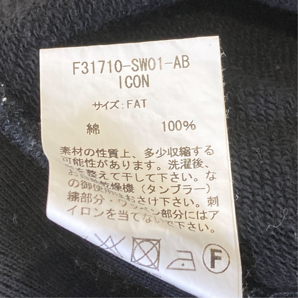 ICONパーカー／フーディF31710-SW01-AB