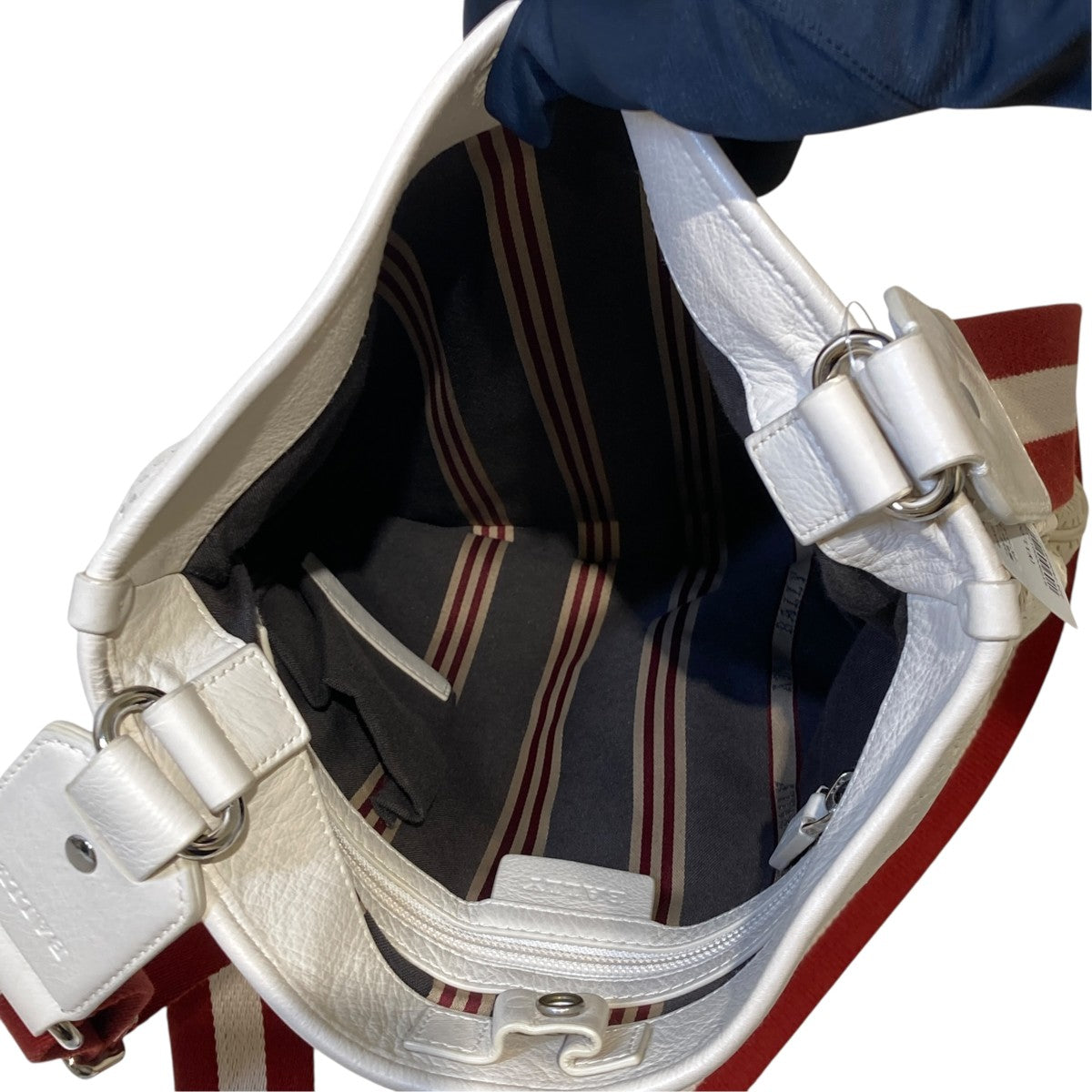 BALLY(バリー) トレインスポッティング パンチングレザーショルダー