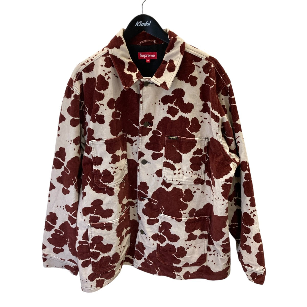 20SSVelvet Chore Coat Cowジャケット