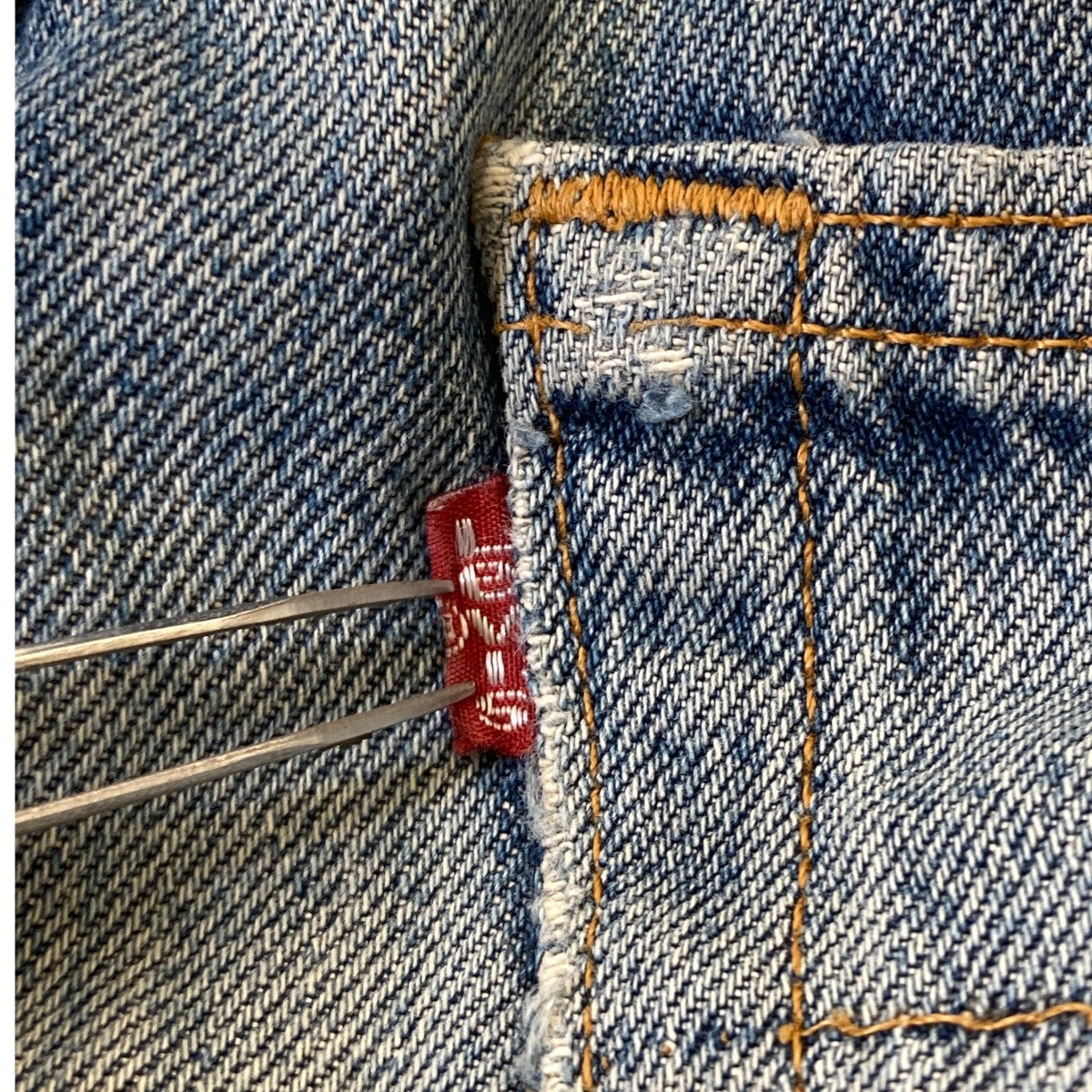 LEVI’S 90sダメージ加工ジーンズ501-6214 古着・中古-10枚目のアイテム画像