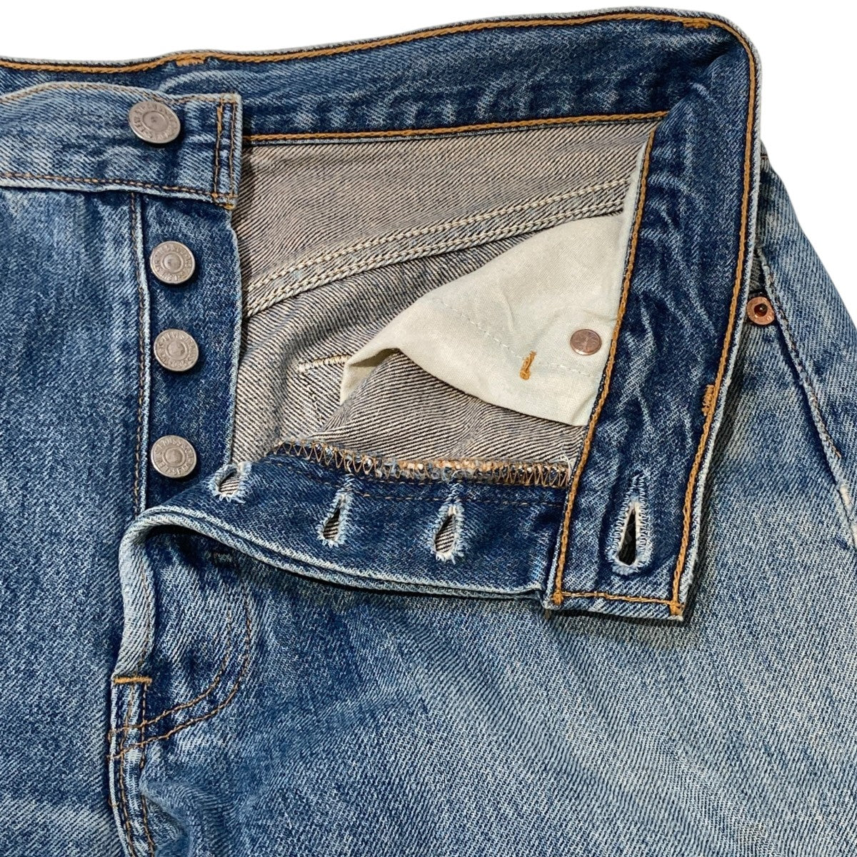 LEVI’S 90sダメージ加工ジーンズ501-6214 古着・中古-4枚目のアイテム画像