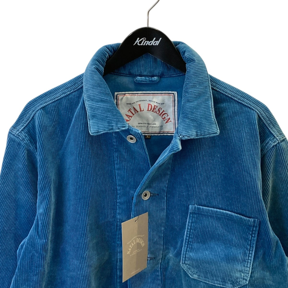 BRIAN JACKET INDIGO CORDUROYコーデュロイジャケットND-OS-053