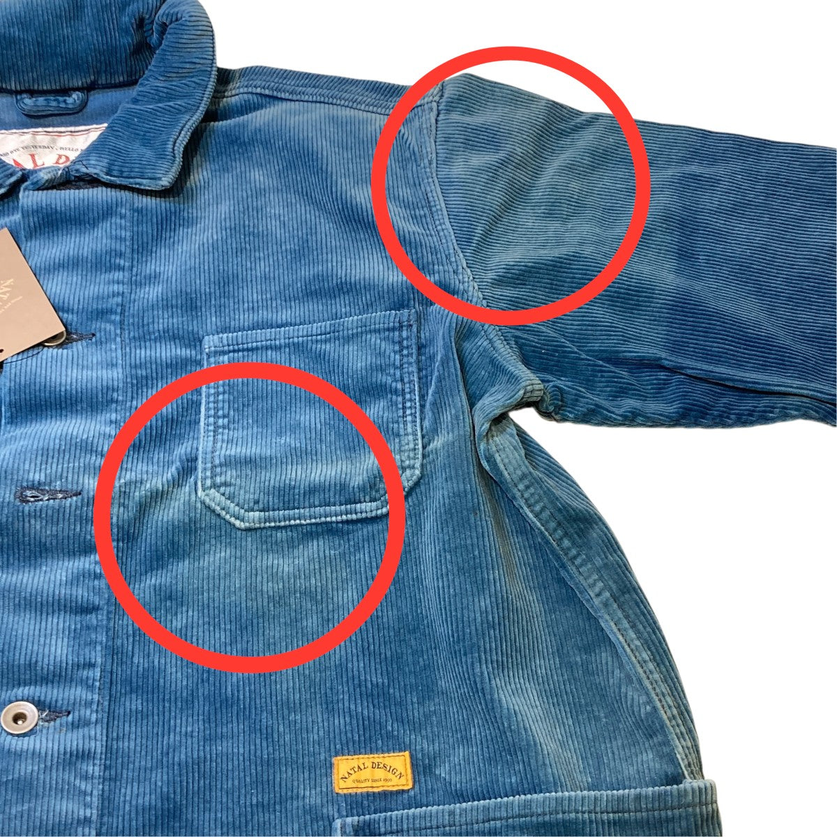 BRIAN JACKET INDIGO CORDUROYコーデュロイジャケットND-OS-053