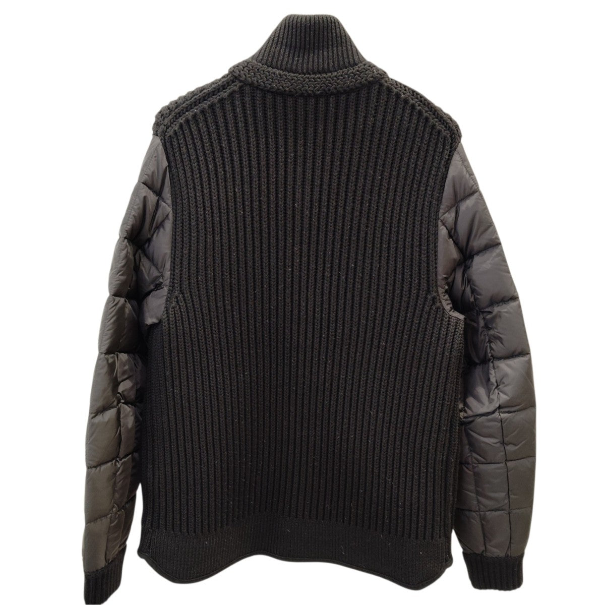 MONCLER MAGLIONE TRICOT CARDIGAN 袖ダウンニットジャケット420919403300 古着・中古-3枚目のアイテム画像