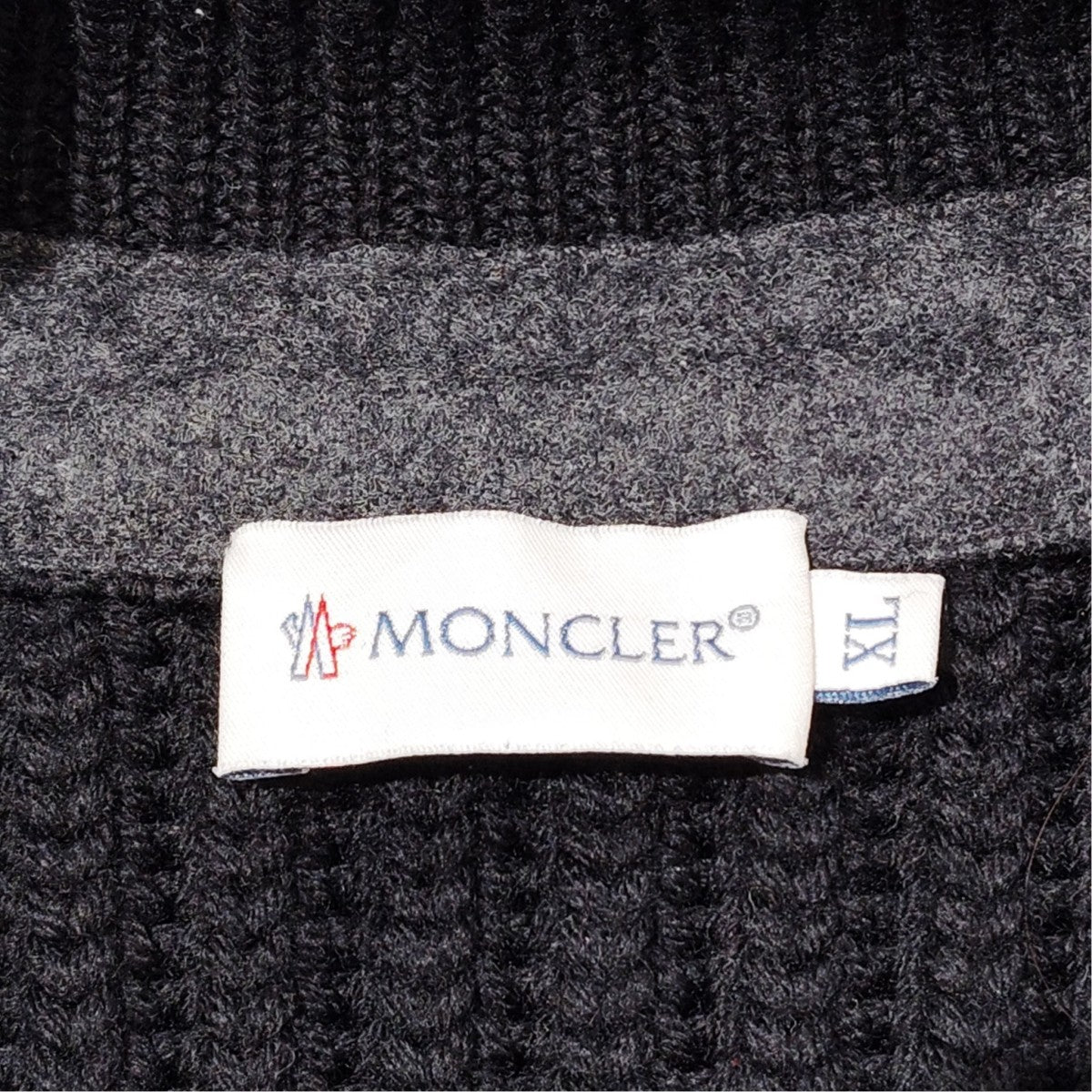 MONCLER MAGLIONE TRICOT CARDIGAN 袖ダウンニットジャケット420919403300 古着・中古-8枚目のアイテム画像