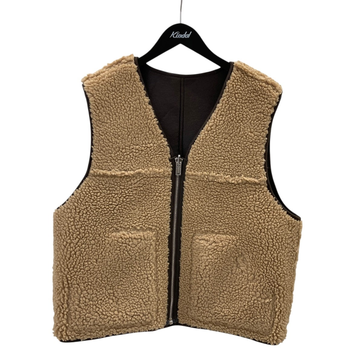 Supreme 24AWReversible Faux Shearling Vestリバーシブルベスト 古着・中古-3枚目のアイテム画像