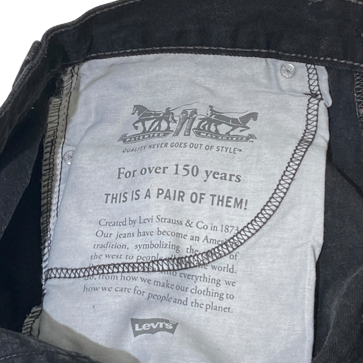 LEVI’S 550 Relaxed Fit Jeansデニムパンツ00550-0260 古着・中古-8枚目のアイテム画像