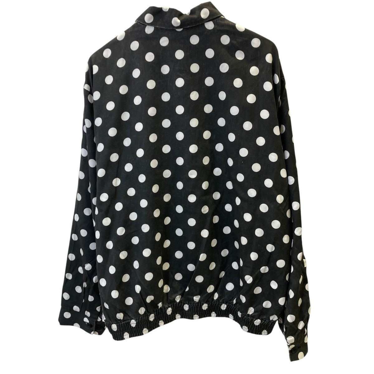 18SSPolka Dots Rayon Work Jacketドット柄スイングトップ／ジャケット