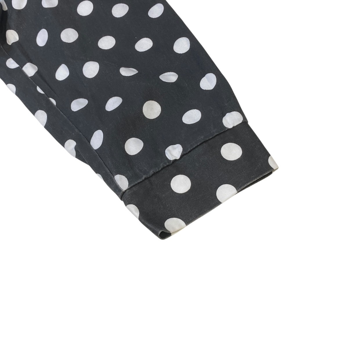 18SSPolka Dots Rayon Work Jacketドット柄スイングトップ／ジャケット
