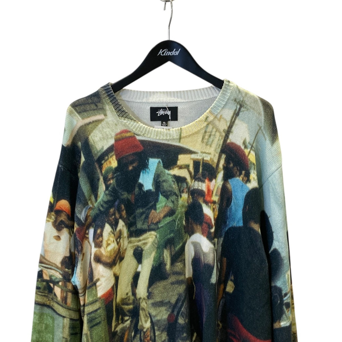 Peter Tosh Print Sweater総柄セーター／ニット117145