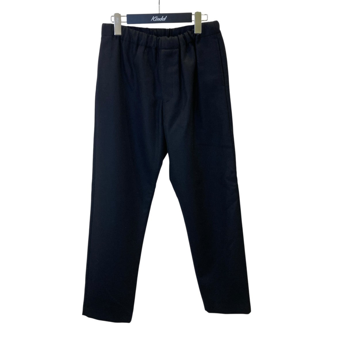LIGHT MELTON EASY SLACKSウールパンツA6AP04LM