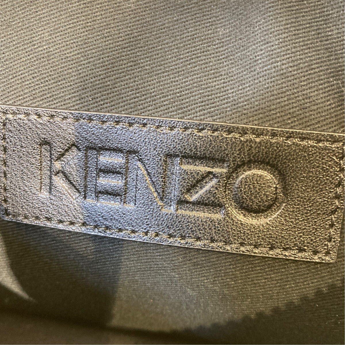 KENZO レザークラッチバッグ 古着・中古-6枚目のアイテム画像