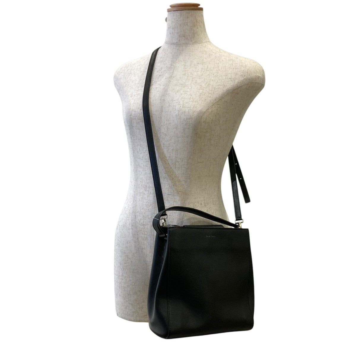 Paul Smith レザー2WAYバッグ 古着・中古-8枚目のアイテム画像