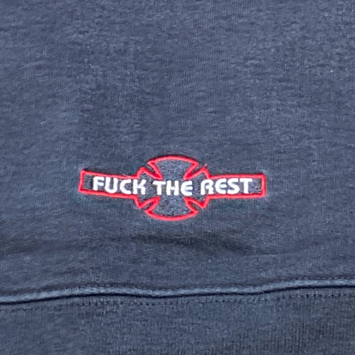 Supreme×INDEPENDENT 17AWFuck The Rest Crewneckスウェット 古着・中古-6枚目のアイテム画像