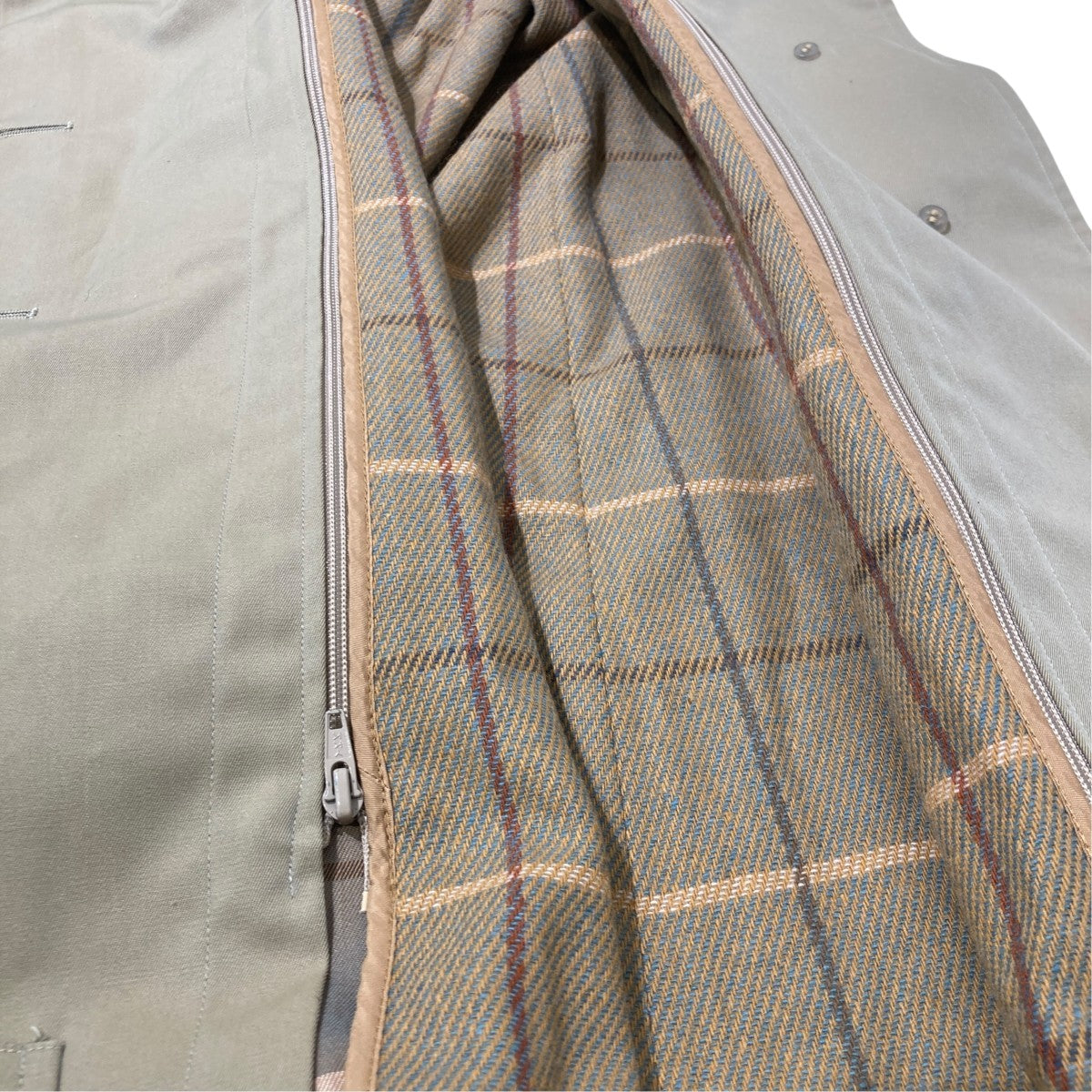 バーバリーズ イングランド製 ライナー付きトレンチコート Burberry's(バーバリーズ) ライナー付トレンチコート カーキ サイズ
