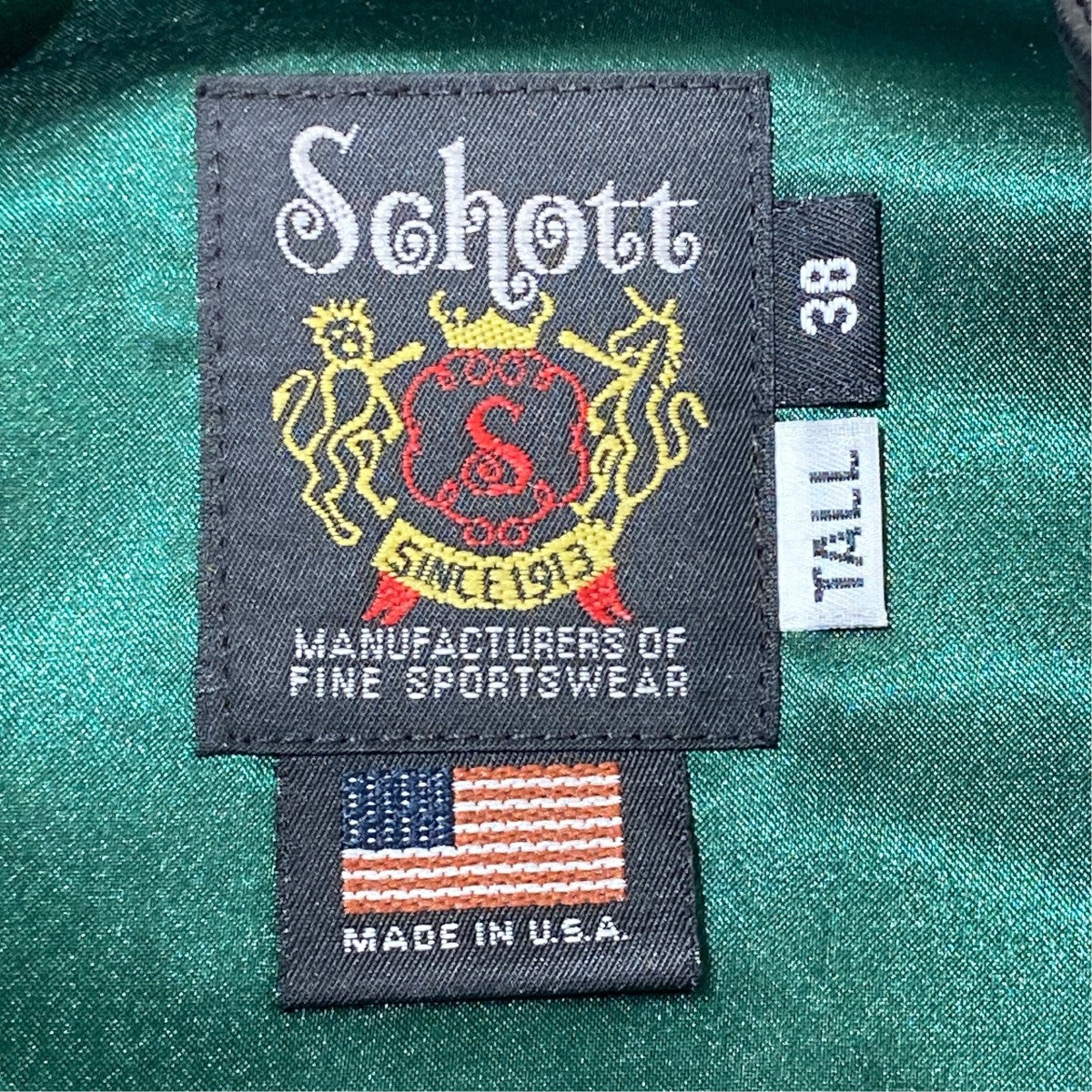 Schott 244USレザージャケット 古着・中古-7枚目のアイテム画像