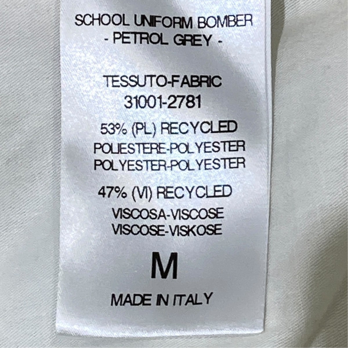 RAF SIMONS 22SSフローラルボンバージャケットMA-1ジャケットMOD.221-624 古着・中古-7枚目のアイテム画像