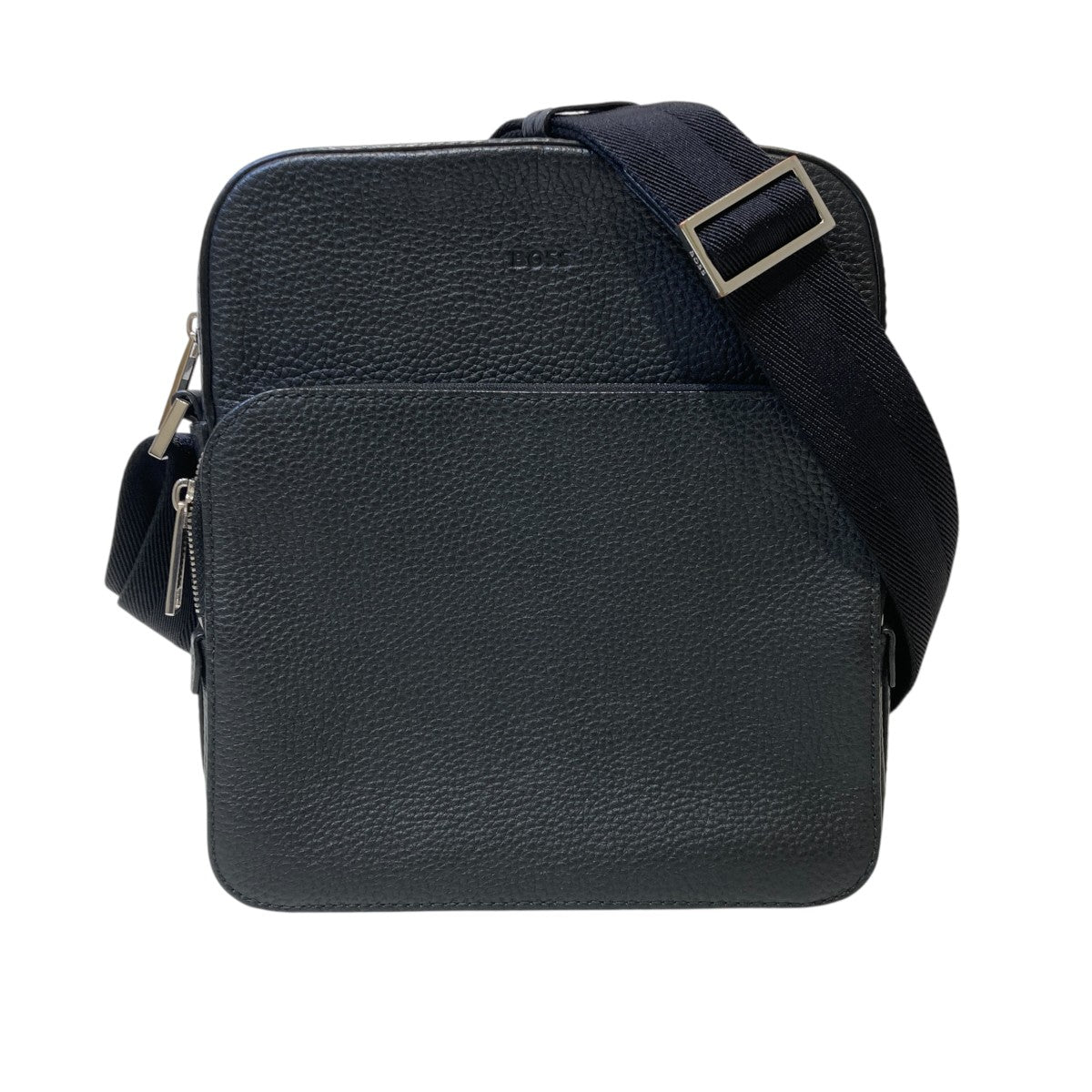 CROSS TOWN NS POCKETレザーショルダーバッグ