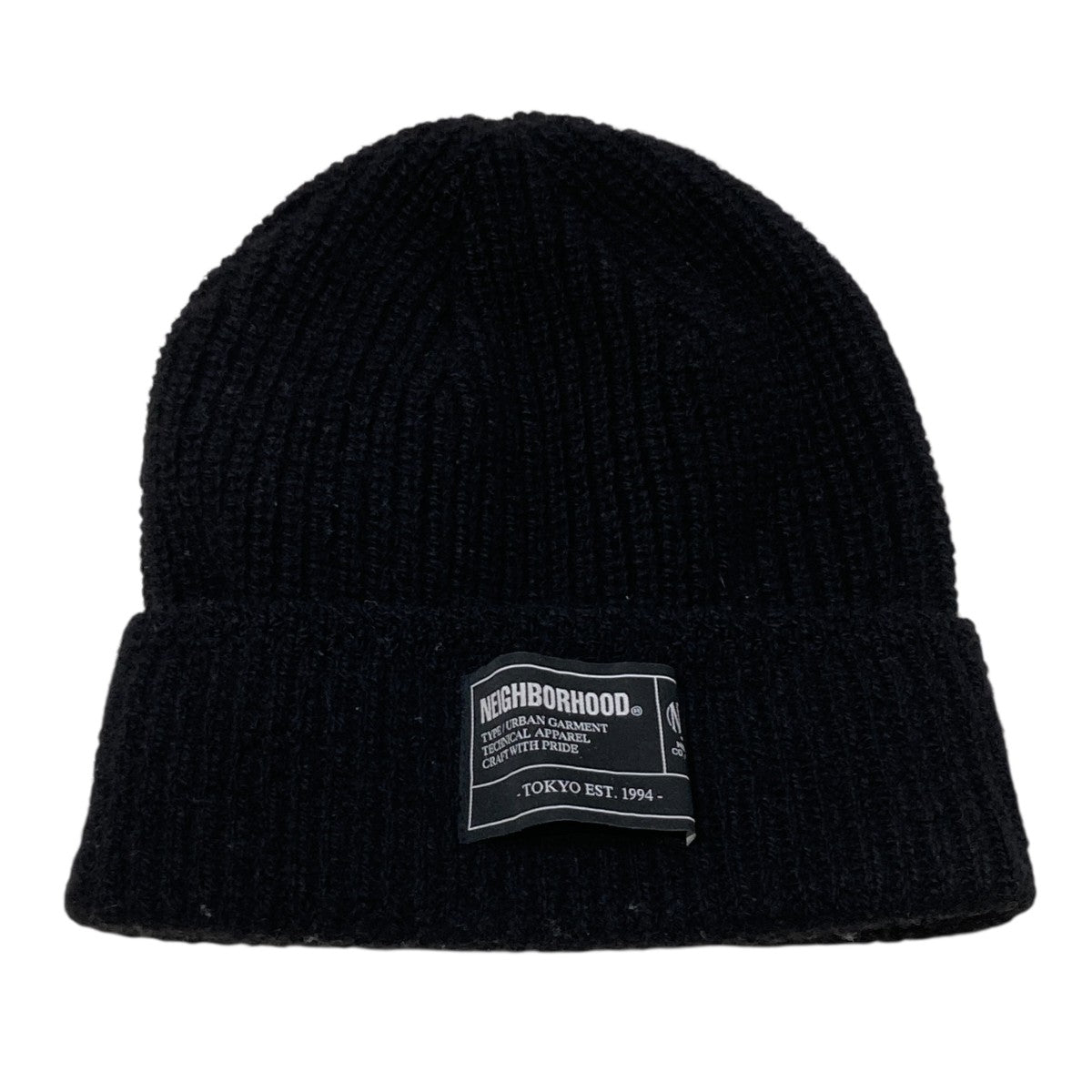 NEIGHBORHOOD JP BEANIEニットキャップ252FUNH-HT01 古着・中古-1枚目のアイテム画像