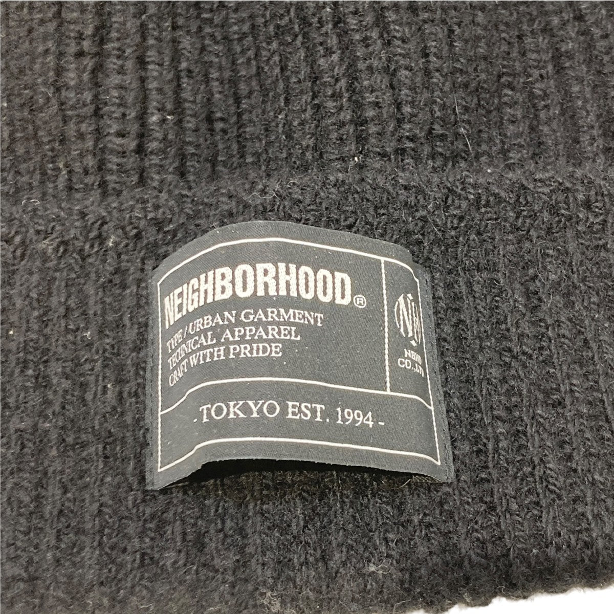 NEIGHBORHOOD JP BEANIEニットキャップ252FUNH-HT01 古着・中古-3枚目のアイテム画像