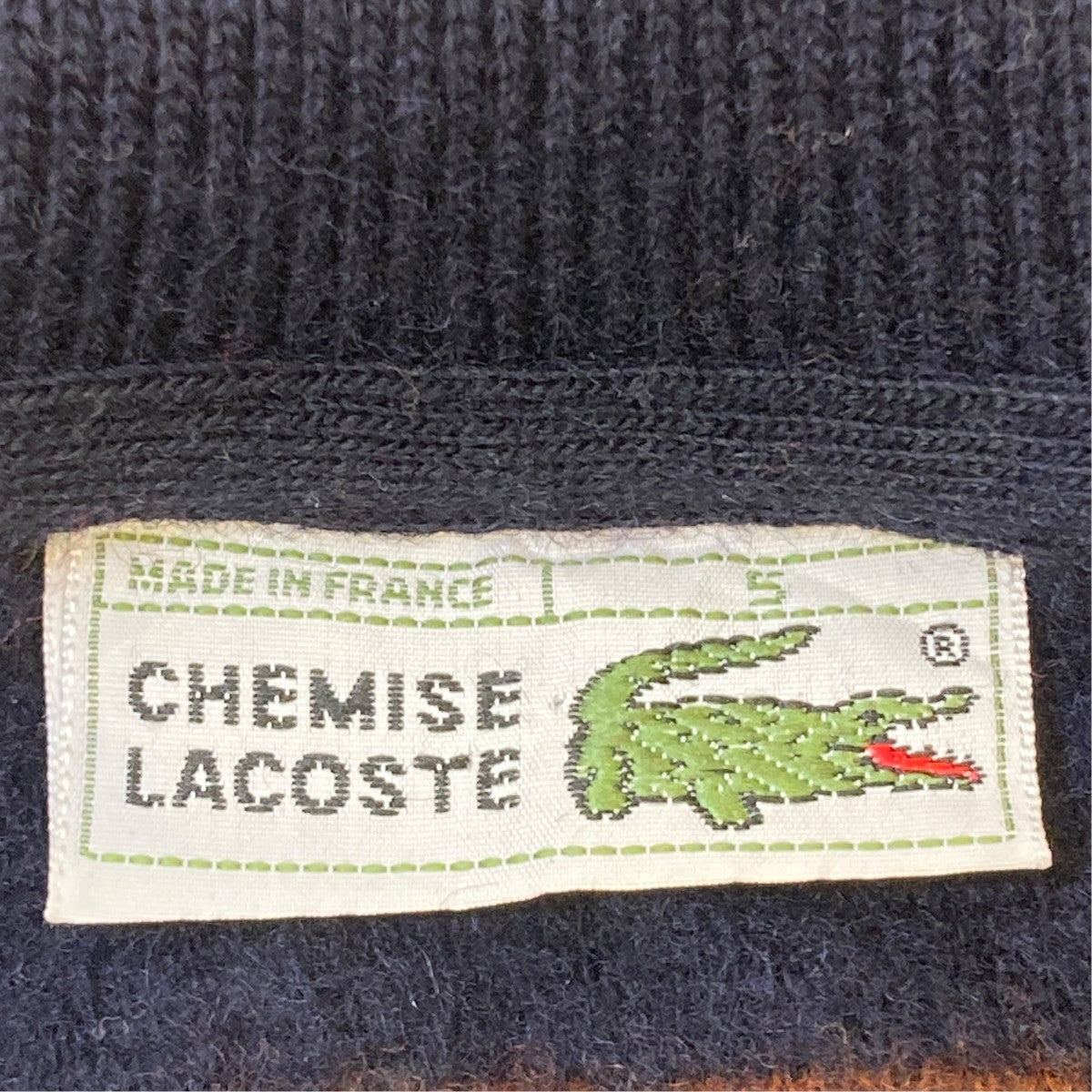 フランス製ニットポロシャツ5274L