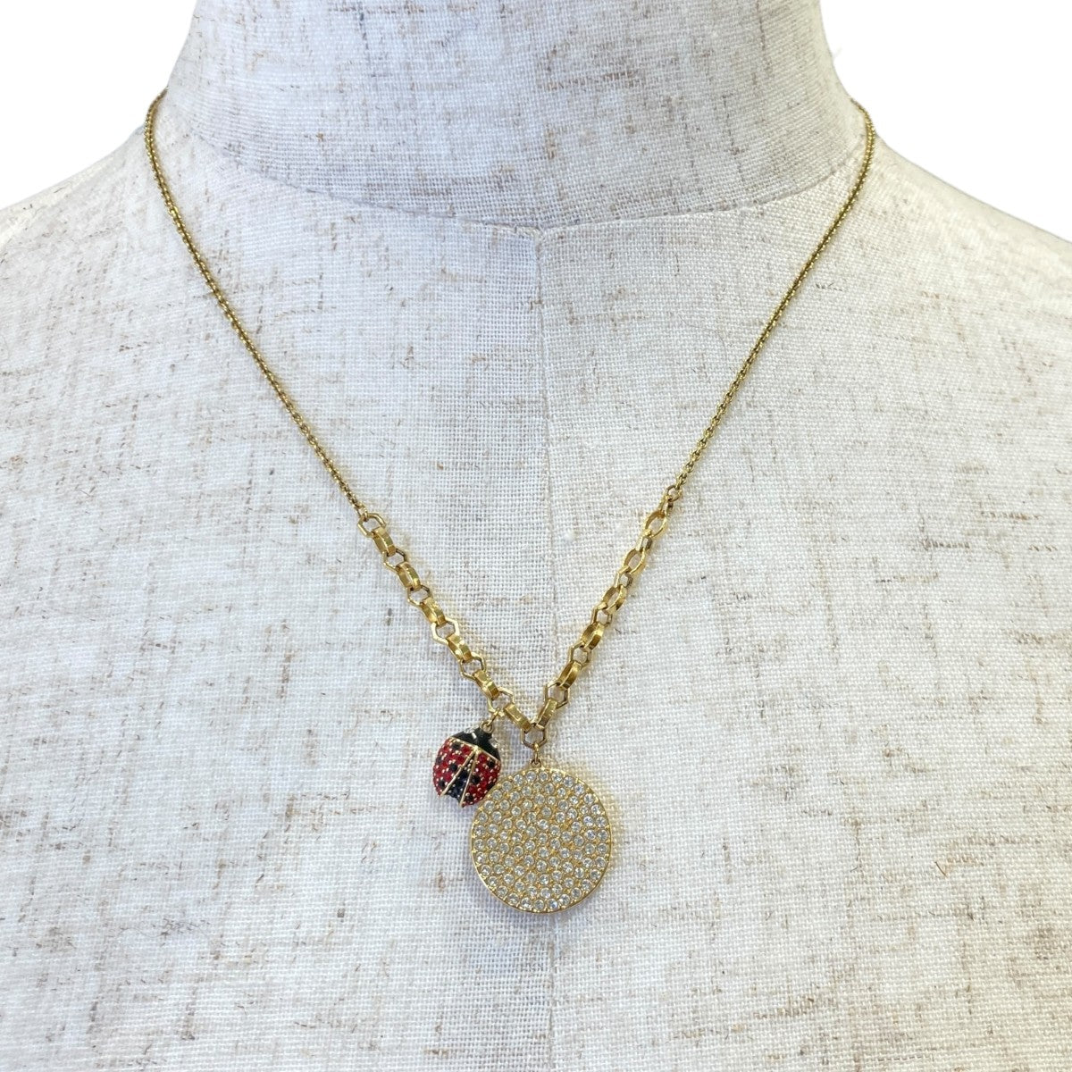 SWAROVSKI てんとう虫ネックレス 古着・中古-6枚目のアイテム画像