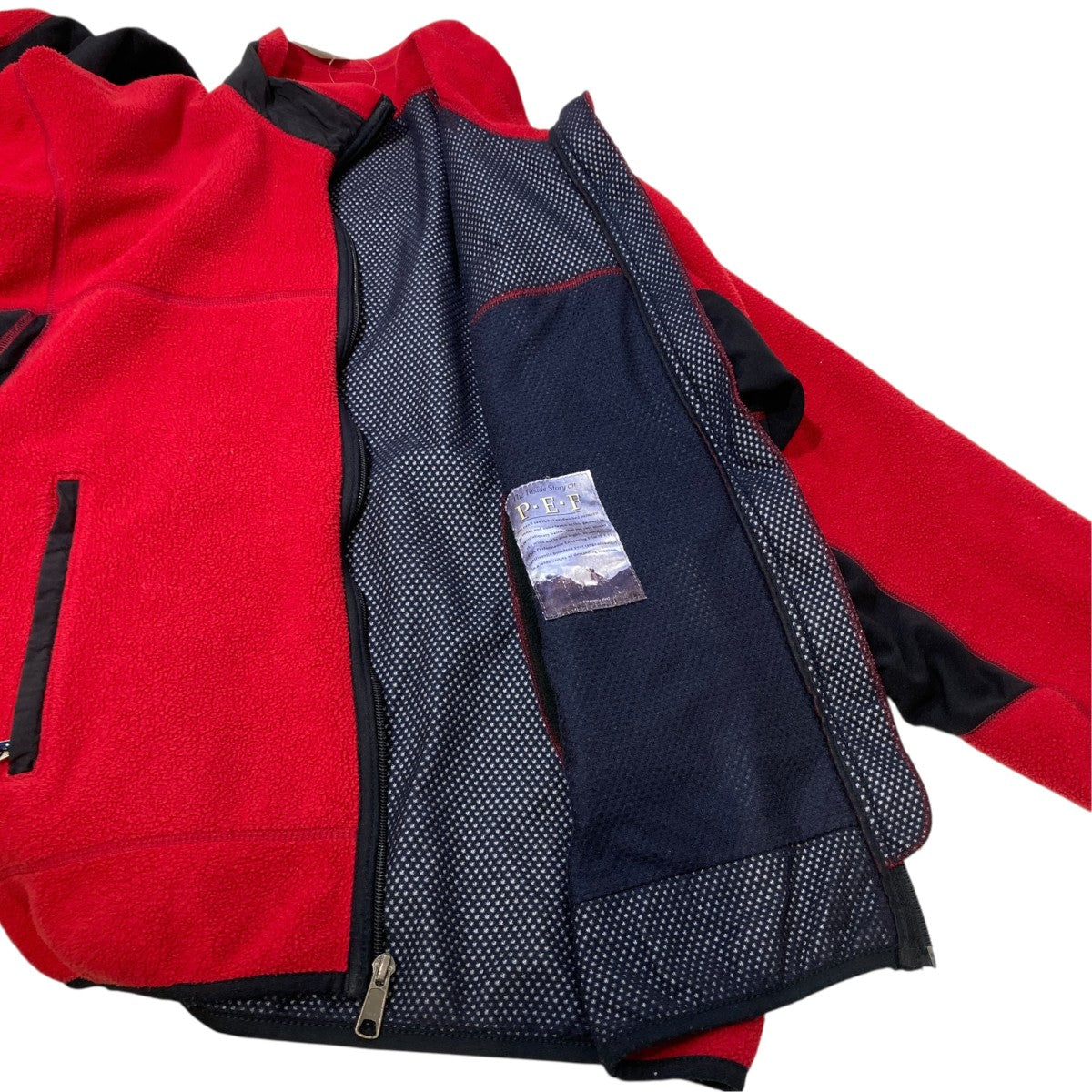 90s USA製 Partial Eclipse Jacketフリースジャケット703510