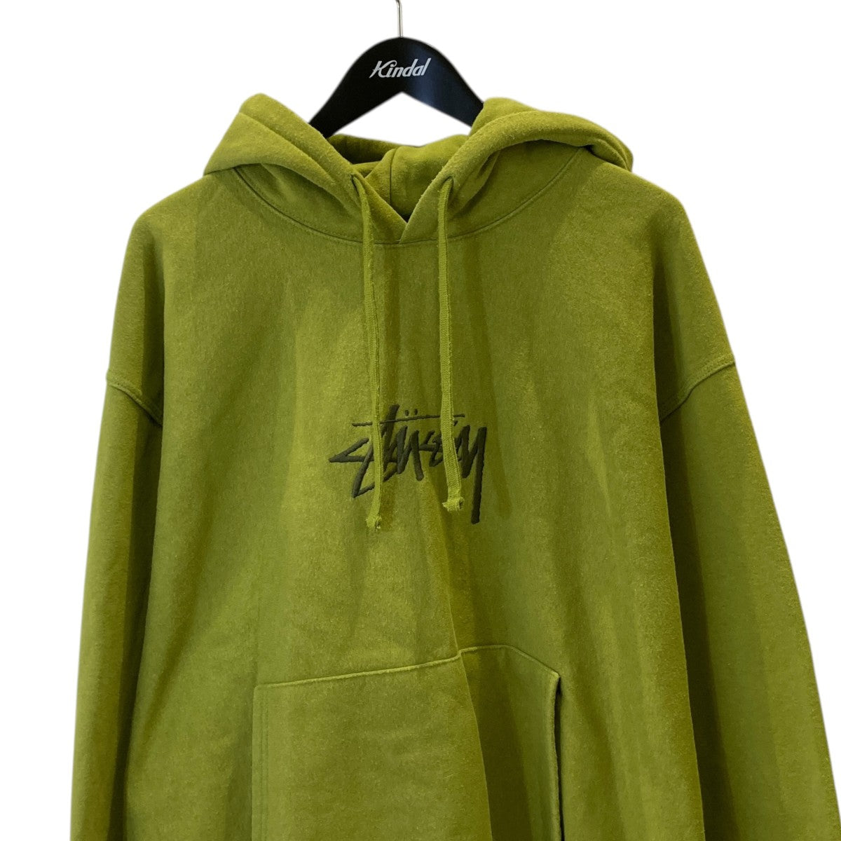 stussy Stock Logo Appliqueパーカー118475 古着・中古-2枚目のアイテム画像