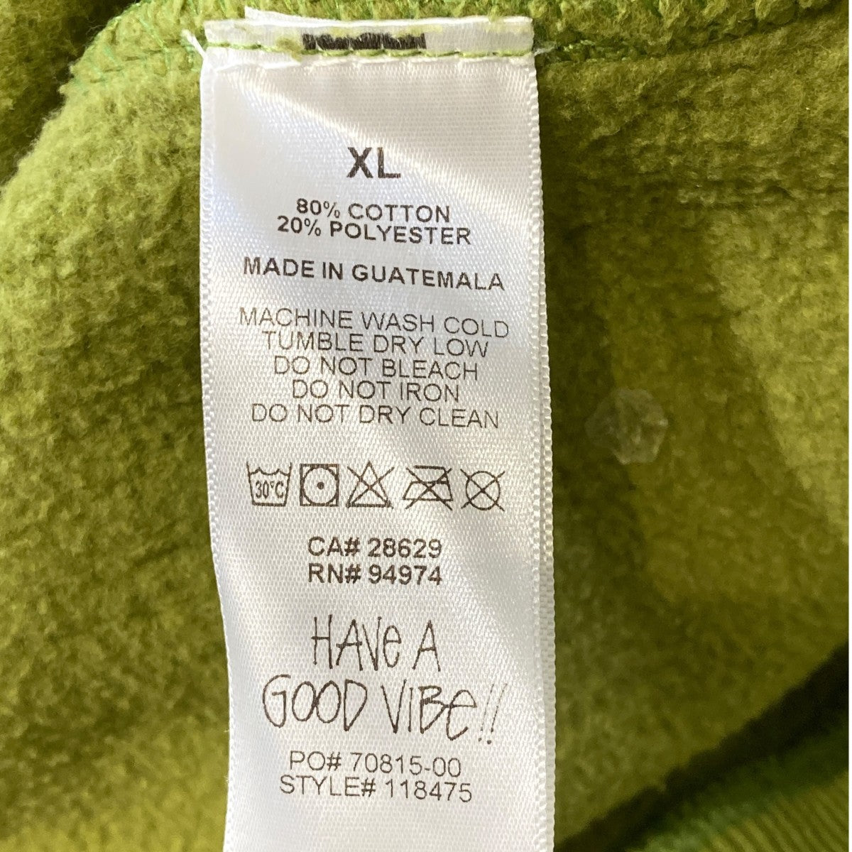 stussy Stock Logo Appliqueパーカー118475 古着・中古-7枚目のアイテム画像