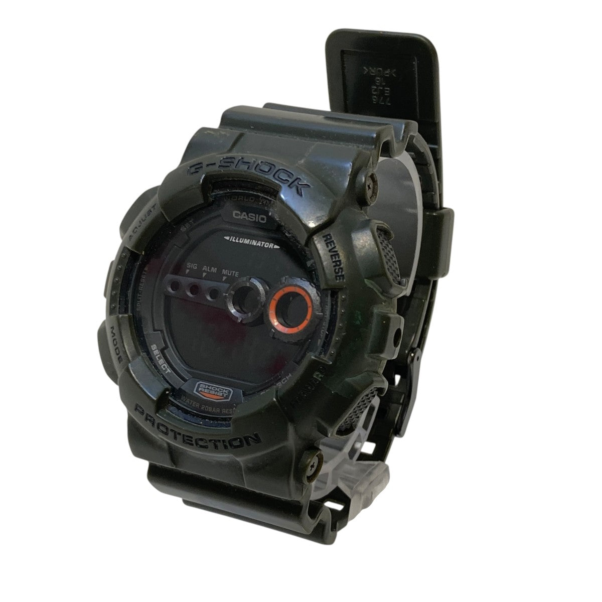 CASIO 腕時計GD-100MS-3JF 古着・中古-1枚目のアイテム画像
