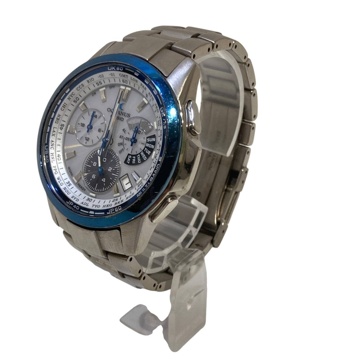 CASIO OCEANUS 電波ソーラー腕時計OCW-M700 古着・中古-1枚目のアイテム画像