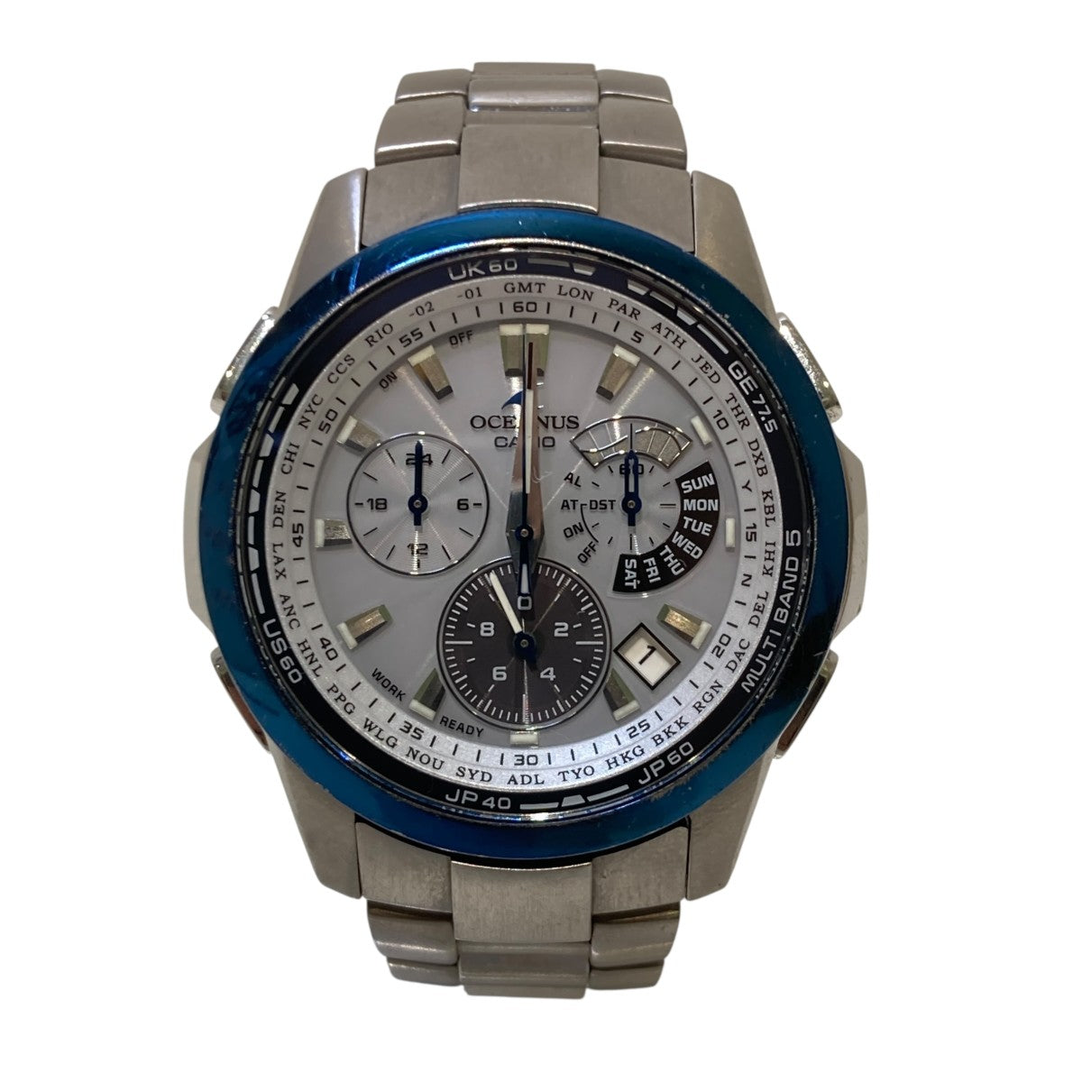 CASIO OCEANUS 電波ソーラー腕時計OCW-M700 古着・中古-2枚目のアイテム画像