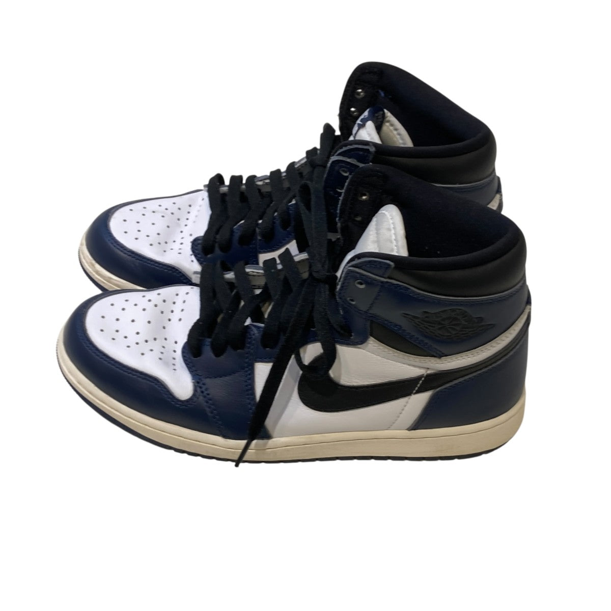 NIKE AIR JORDAN 1 RETRO HIGH OG MIDNIGHT NAVYスニーカーDZ5485-401 古着・中古-3枚目のアイテム画像