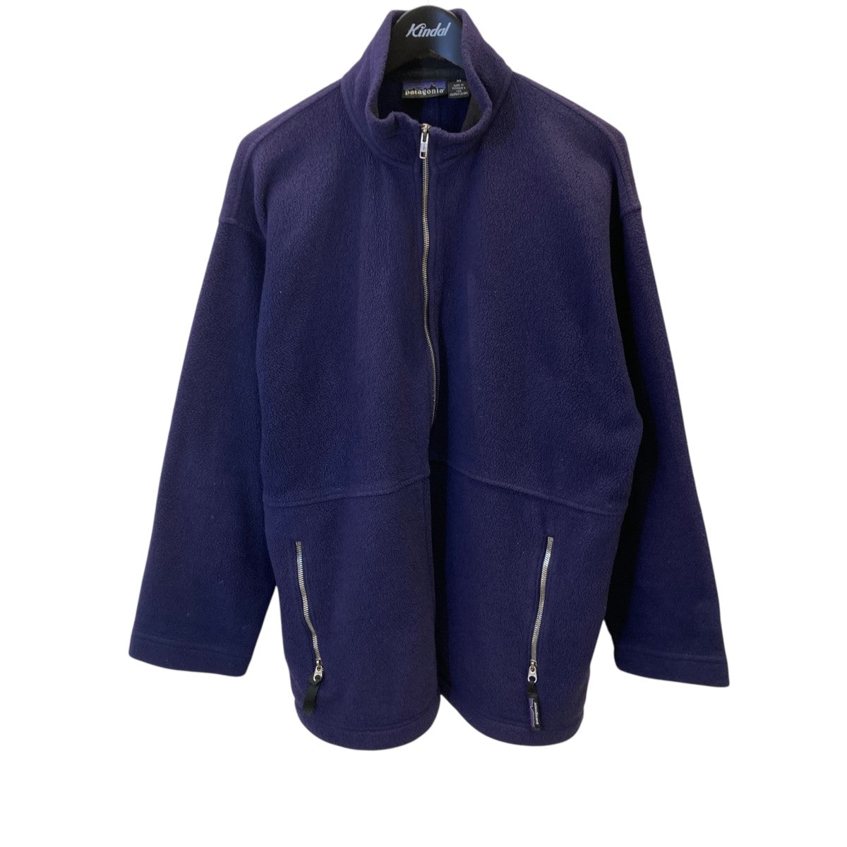 Patagonia 90s USA製 ナス紺フリースジャケット21080 古着・中古-1枚目のアイテム画像