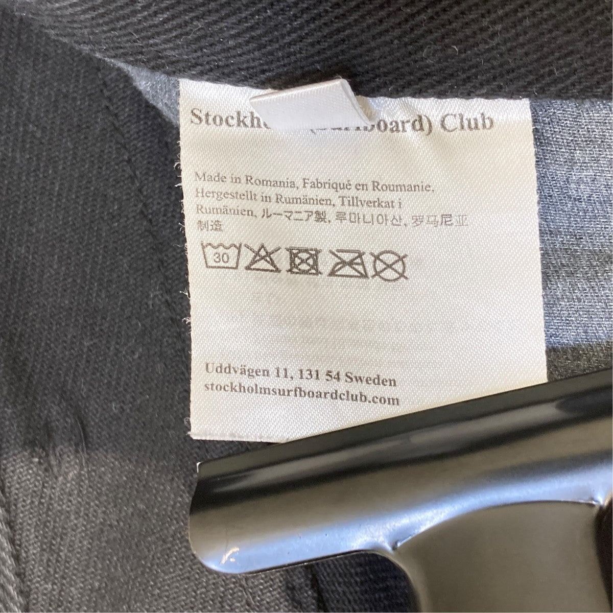 Stockholm Surfboard Club カラーデニム 古着・中古-6枚目のアイテム画像