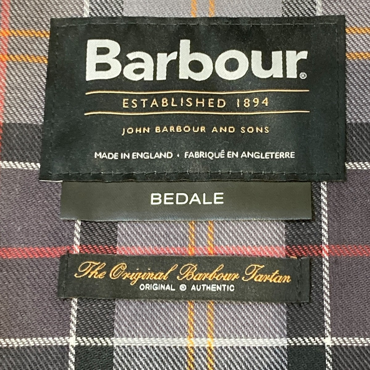 Barbour BEDALEジャケットMWX0018BK 古着・中古-4枚目のアイテム画像