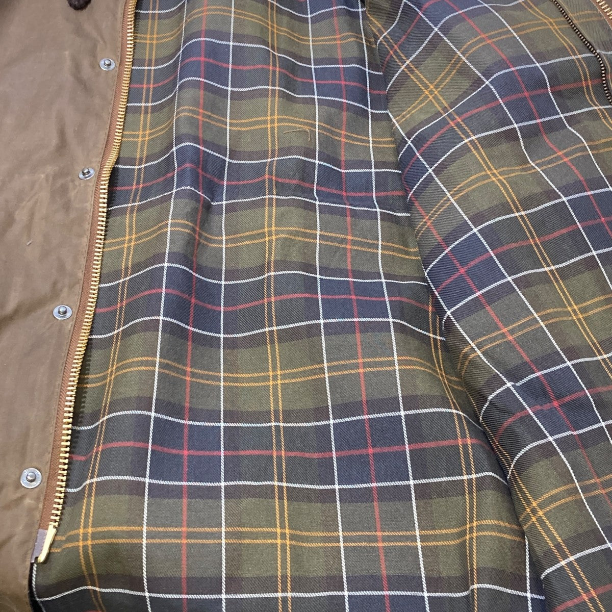 Barbour BEAUFORT WAXED COTTONジャケットMWX0017BE 古着・中古-8枚目のアイテム画像