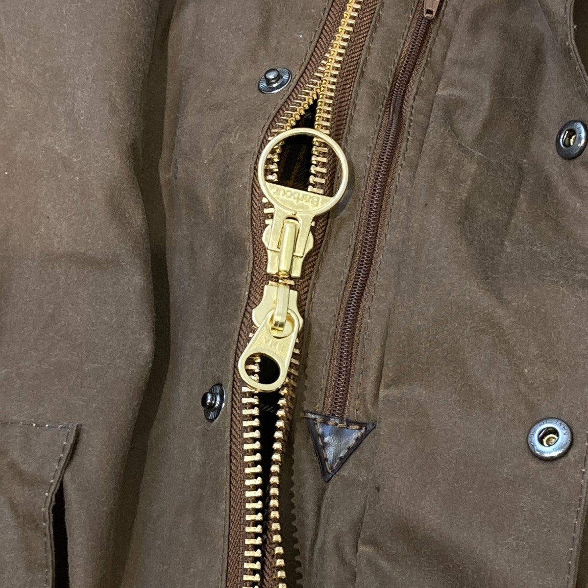 Barbour BEAUFORT WAXED COTTONジャケットMWX0017BE 古着・中古-6枚目のアイテム画像