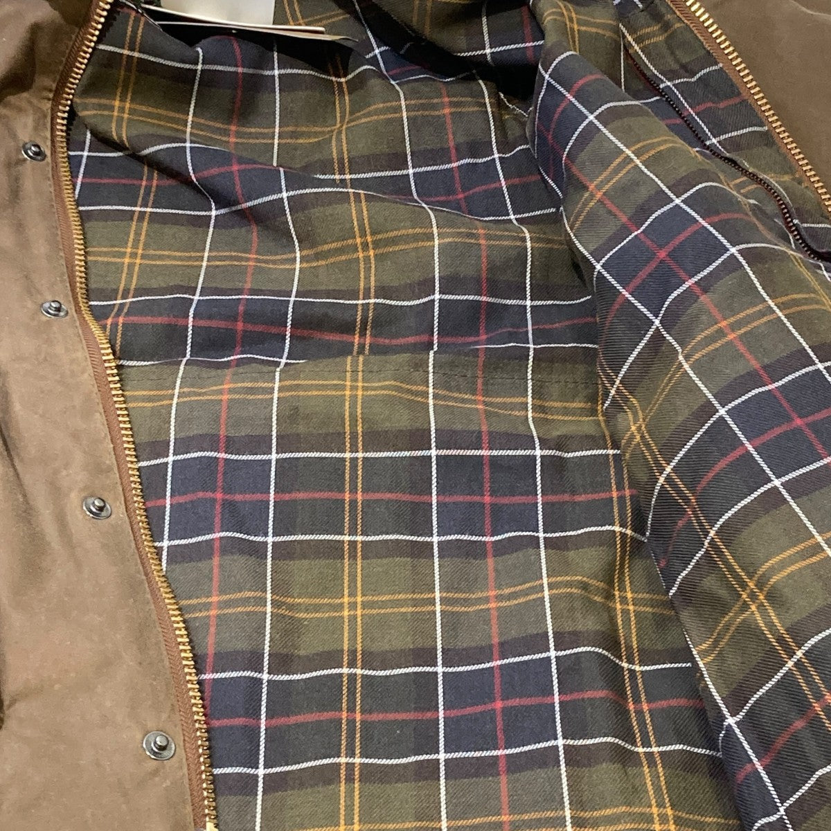 Barbour BEAUFORT WAXED COTTONジャケットMWX0017BE 古着・中古-7枚目のアイテム画像