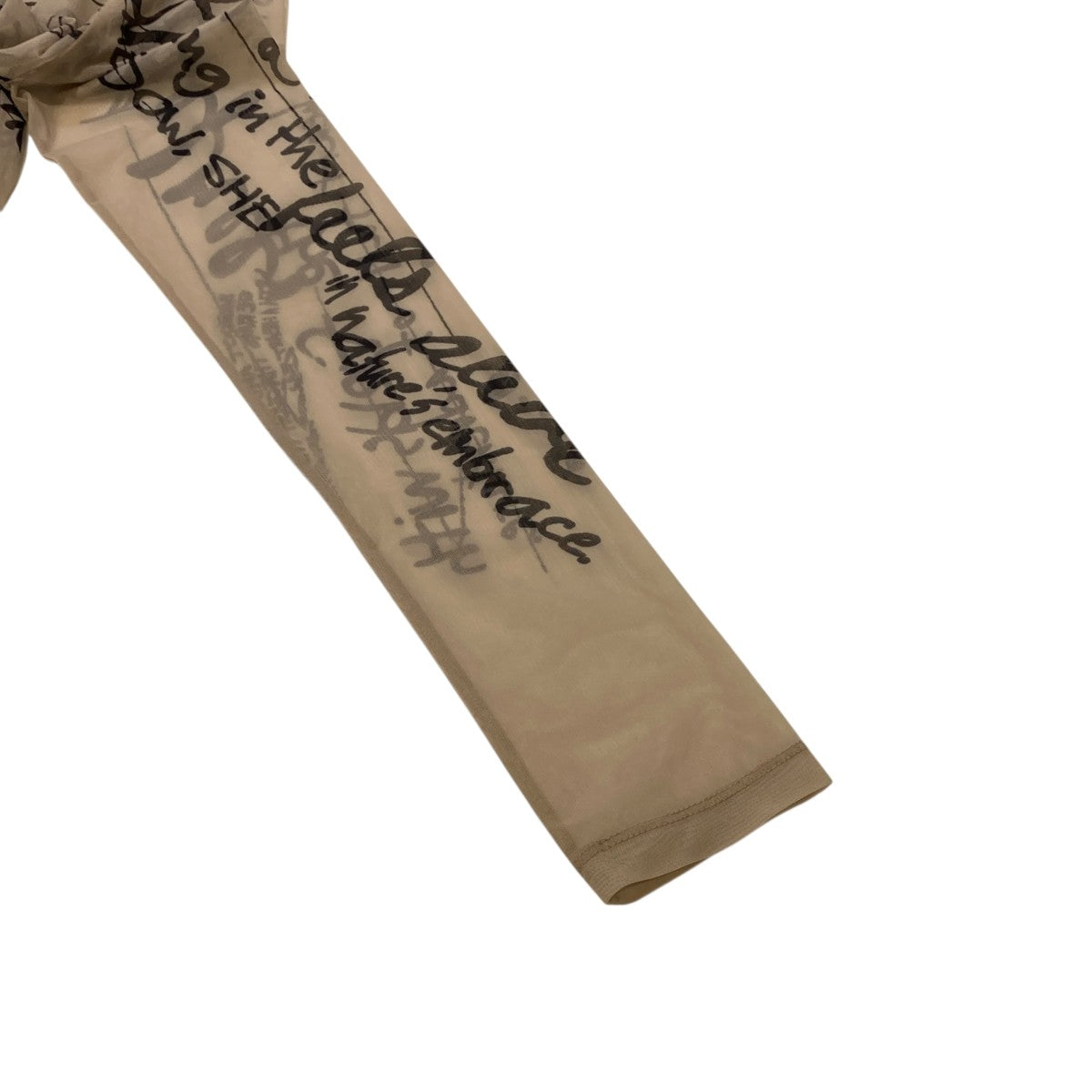 MAISON SPECIAL Hand Painting Sheer Topsメッシュカットソー21251415207 古着・中古-5枚目のアイテム画像