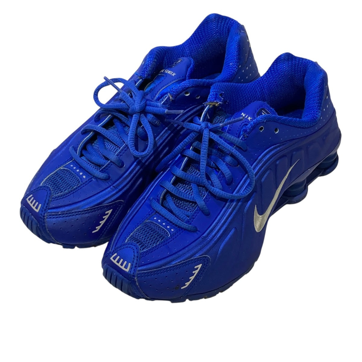 NIKE W SHOX R4 RACER BLUEスニーカーHJ7303-445 古着・中古-1枚目のアイテム画像