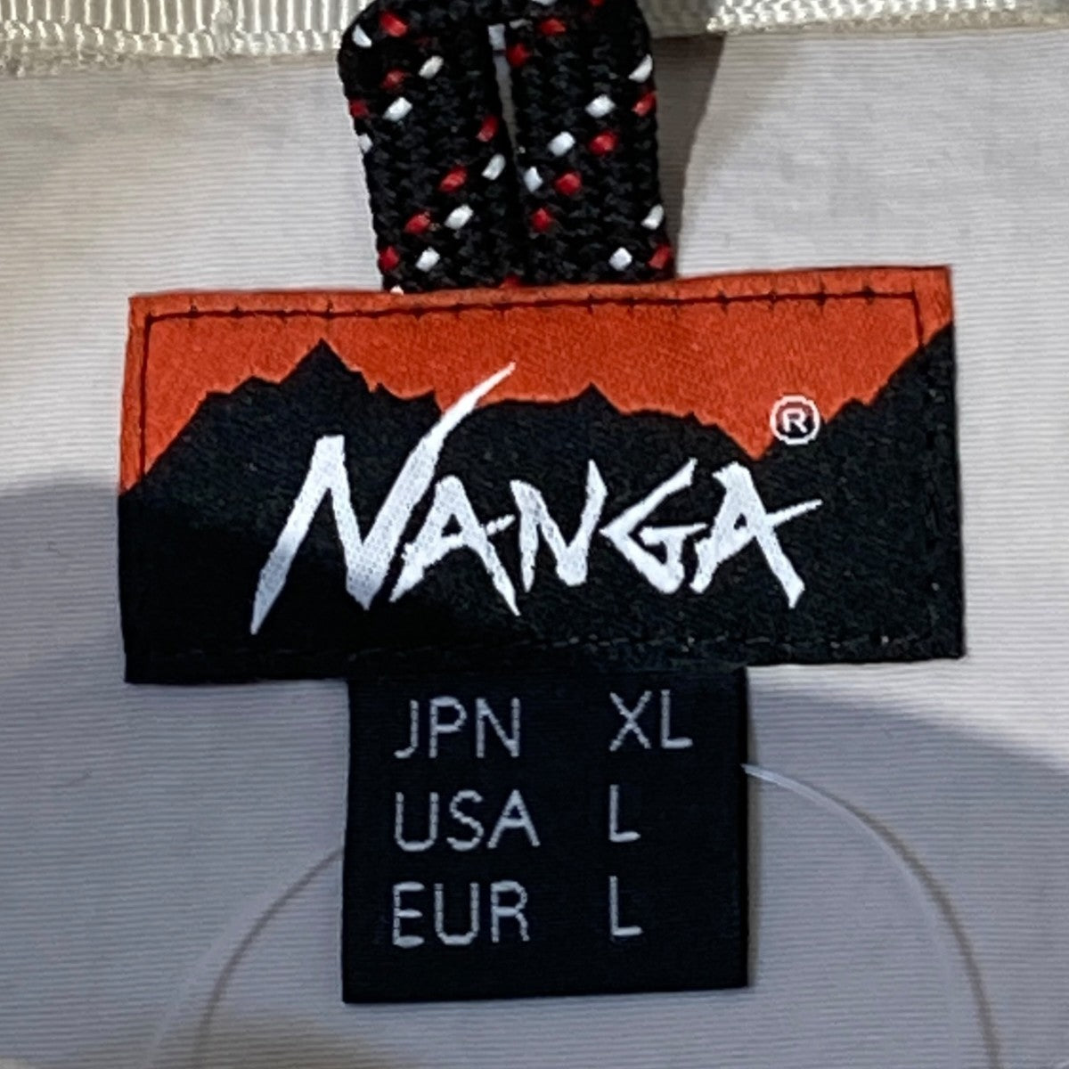 NANGA ナイロンジャケットNW2411-1D502-A 古着・中古-4枚目のアイテム画像